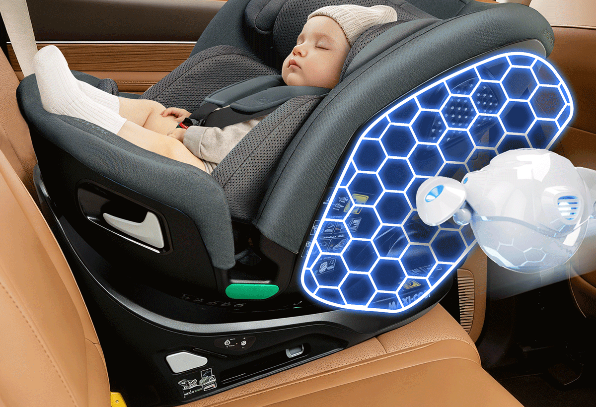 Maxicosi迈可适新生婴儿太空舱安全座椅(智能通风)